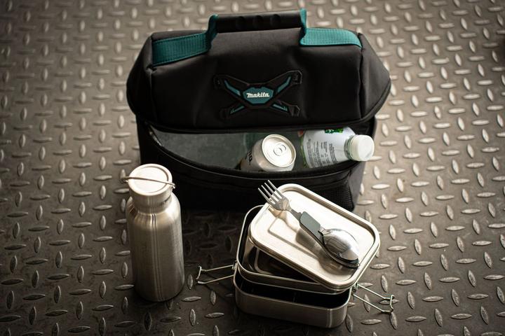 Productafbeelding Tool Brothers Toolbrothers Fan Lunch Pack in Makita koeltas met roestvrijstalen lunchbox met verdelers en Noble