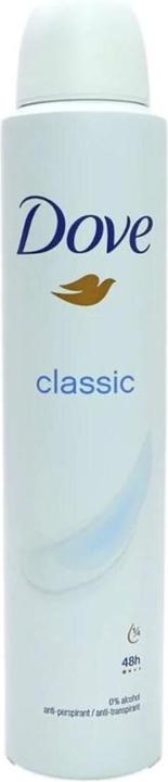 Dove Classic Anti-Transpirant Deodorant Spray 200ml (Spray, 200 ml)
