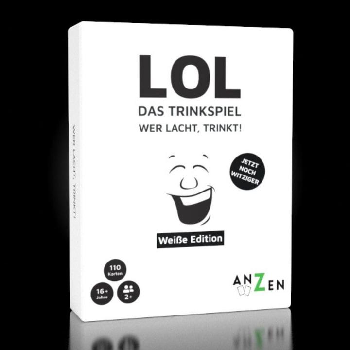 Actual product image Anzen Spiele LOL - The Drinking Game - White Edition (2 - 12 Players)