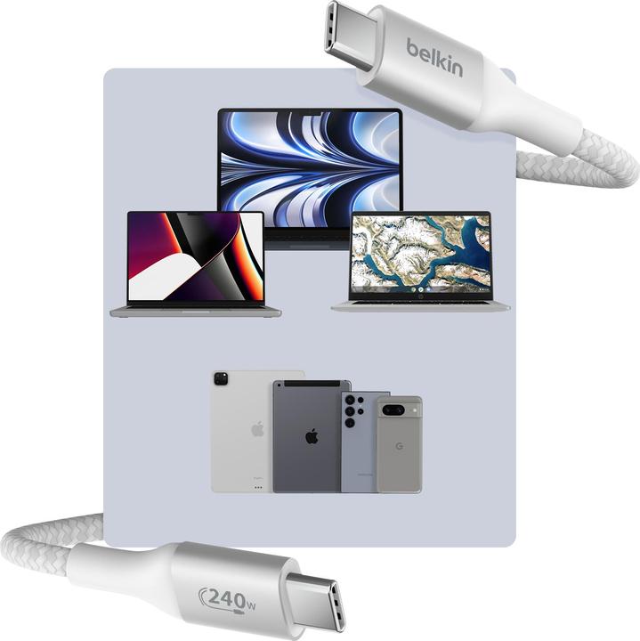 Produktbild Belkin CAB015bt2M (2 m, USB 2.0, 48 W)