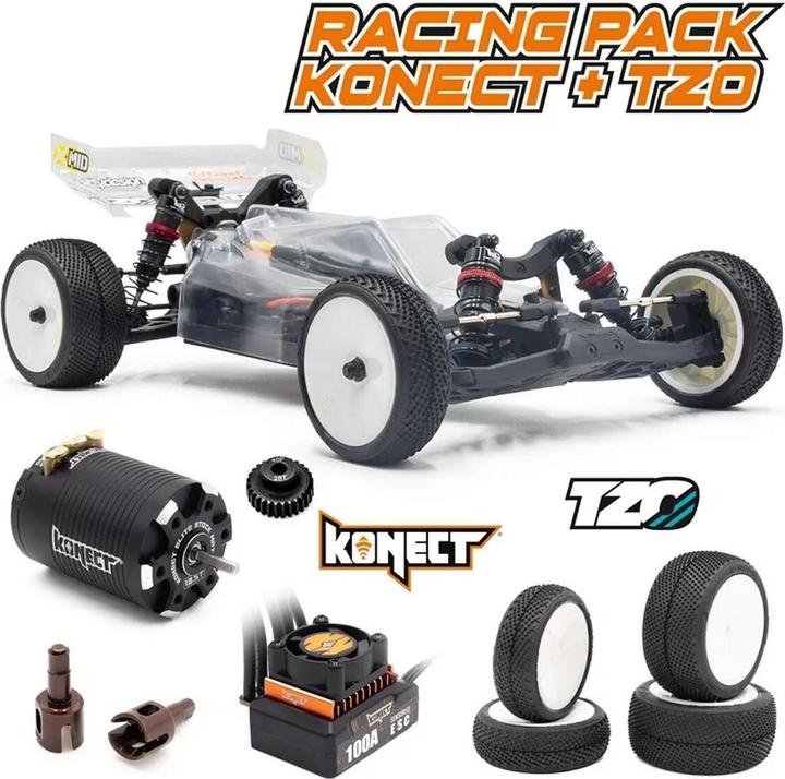 Image du produit Hobbytech Buggy 2WD XMID COMBO RACE KIT 1:10 (Kit)