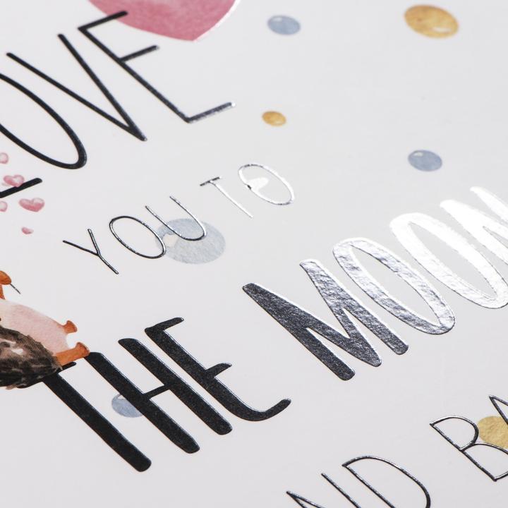 Actual product image Hama Baby diary "To The Moon", 22x29 cm, 46 illustrated pages (29 x 22 cm)