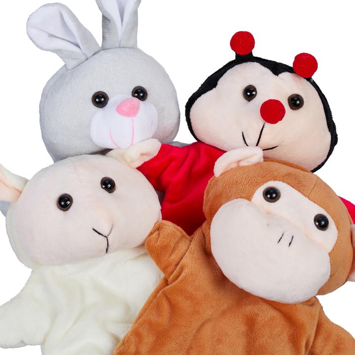 Actual product image Relaxdays 4x hand puppet