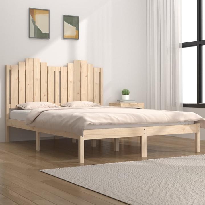 Actual product image vidaXL Bettrahmen (135 x 190 cm)