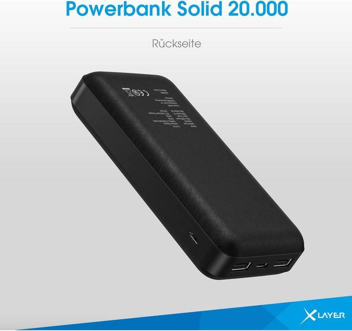 Produktbild Xlayer Solid (20000 mAh, 74 Wh)