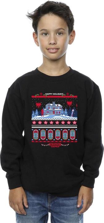 Image du produit Netflix - Sweat STRANGER THINGS FAIR ISLE - Garçon (128)