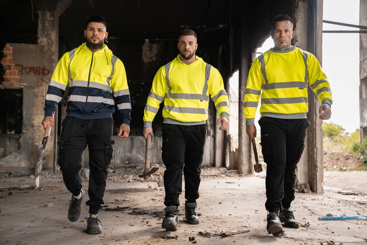 Productafbeelding Korntex Hi-Vis Hoodie (M)