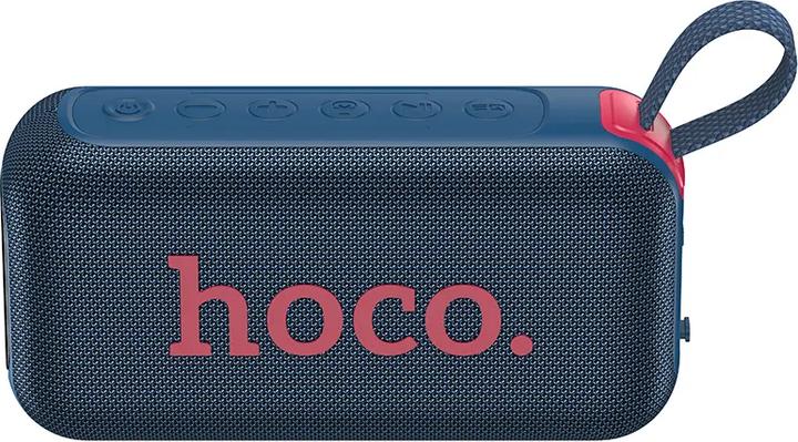 Actual product image Hoco Bluetooth speakers Speaker bluetooth 2 x 10W 4h HC32 navy blue (4 h)