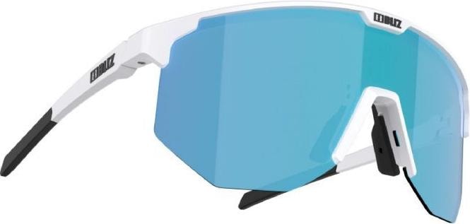 matt white, Brown w Blue multi