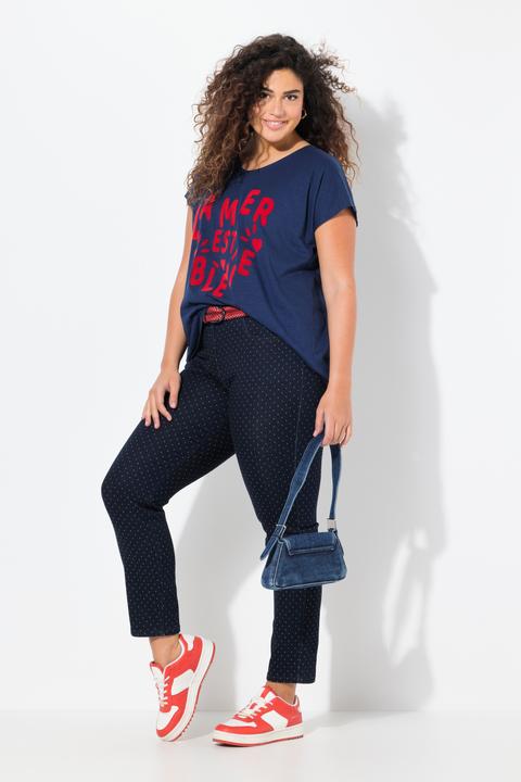 Produktbild Ulla Popken Jeans Sarah, Punkte, schmales, konisches Bein (44)