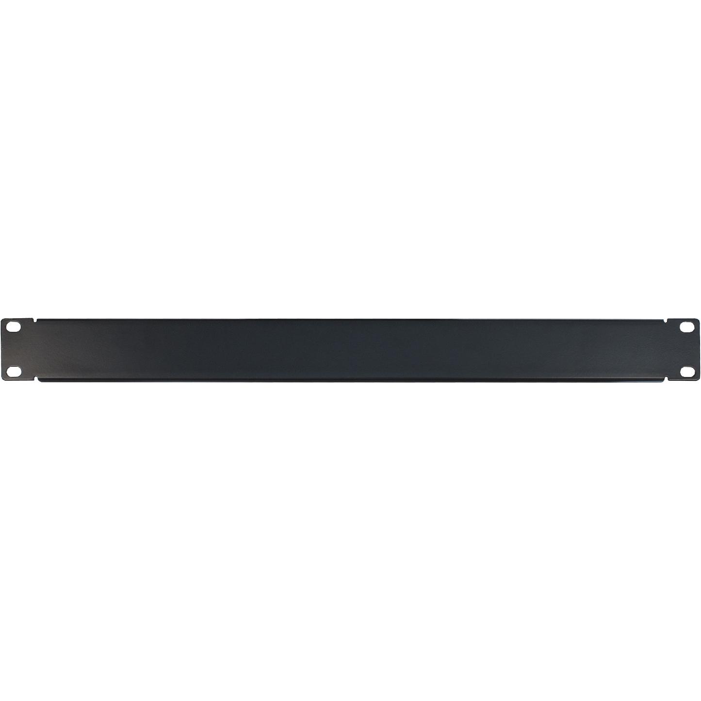 Intertech Piastra cieca, Accessori per armadio rack, Nero