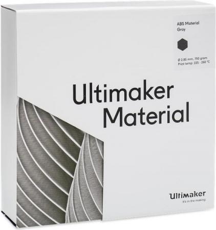 Actual product image Ultimaker Abs (ABS, 2.85 mm, 750 g, Grey)