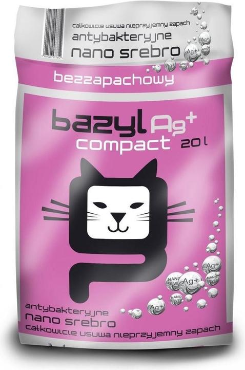 Bazyl Katzenstreu Ag+ Compact Natural 20 l - kaufen bei Galaxus - Galaxus