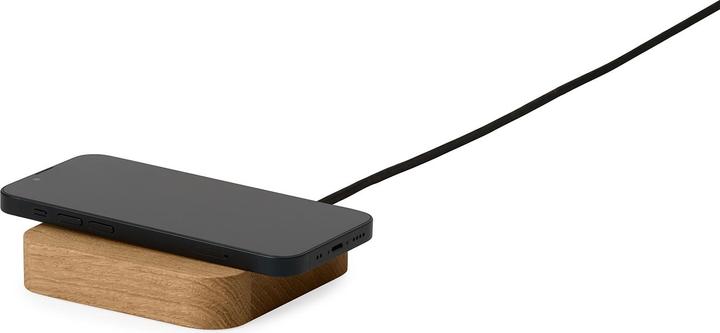 Produktbild Oakywood Charging Pad (OakyBlocks) Kabelloses Schreibtisch-Ladegerät aus Holz - Eiche -