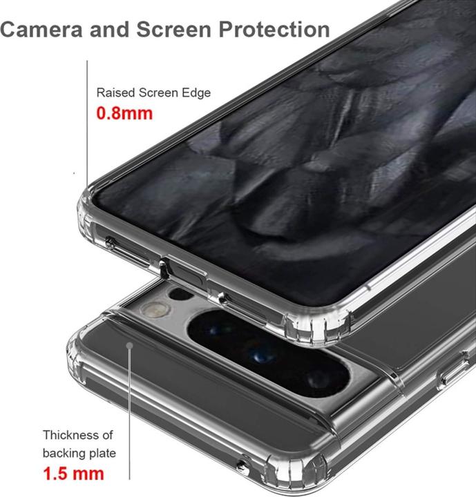 Produktbild JT Berlin BackCase Pankow Clear (Google Pixel 8 Pro)