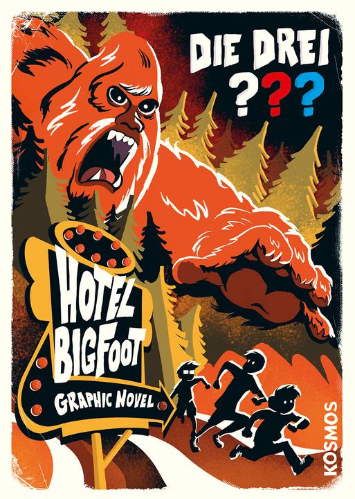 Produktbild Kosmos Die drei??? Hotel Bigfoot (Deutsch, Calle Claus, Christopher Tauber, 2023)