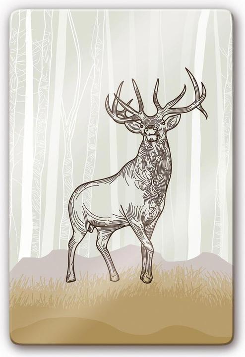 Image du produit Trenddeko Un fier cerf (40 x 60 cm)