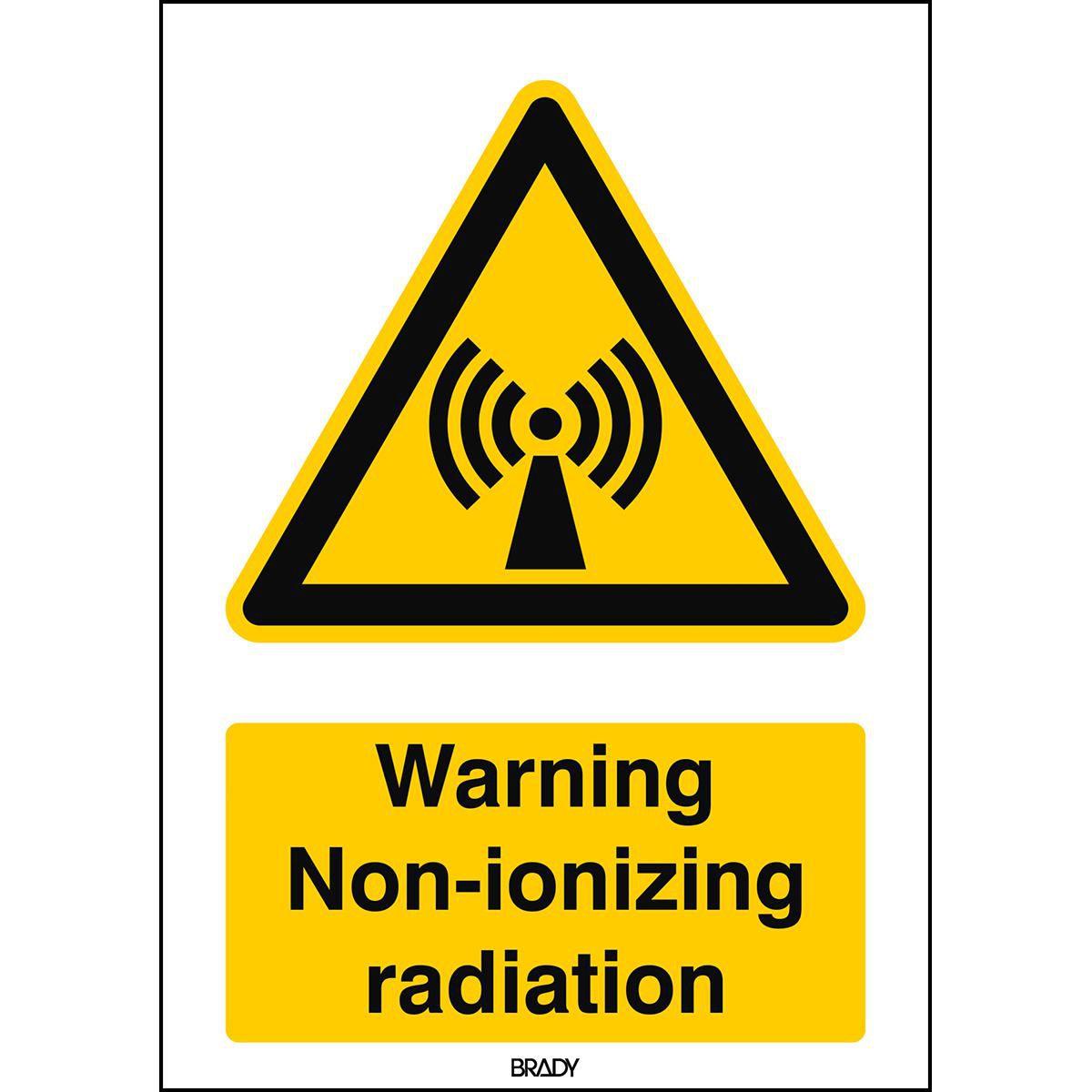 Brady, Sicherheitskennzeichnung, ISO 7010 Sign - Warning
