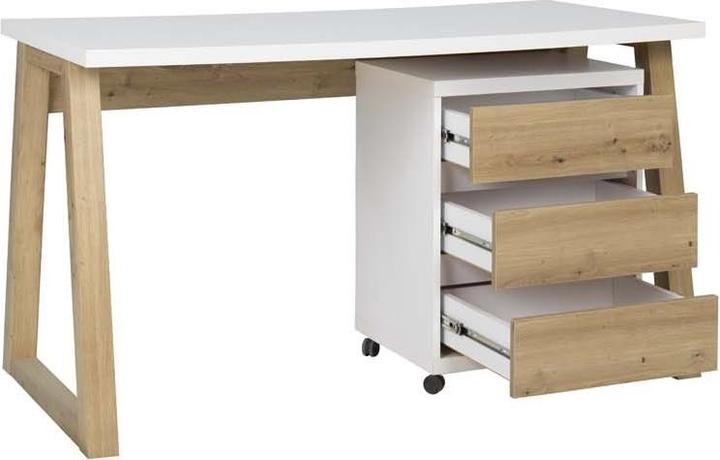 Actual product image ADRK Furniture Desk with container IWO I (65 x 65 x 100 cm)