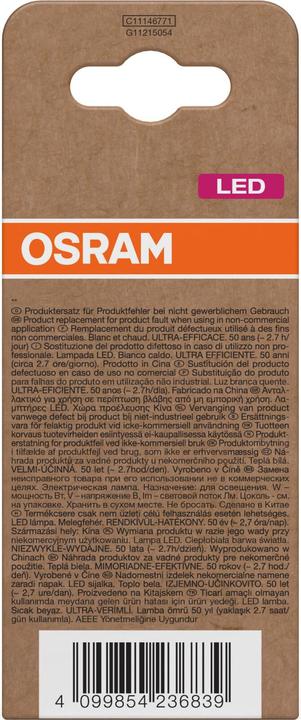 Actual product image Osram OSR Bulb LED Fil Ultra E27 (E27, 1055 lm, 1 x)