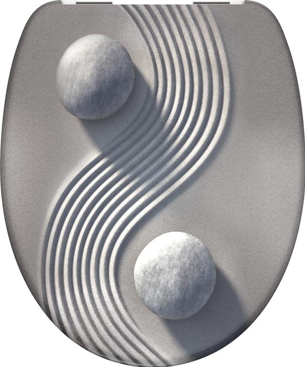 Actual product image Schütte Duroplast WC seat YING&YANG soft-close WC seat 82152 Asian