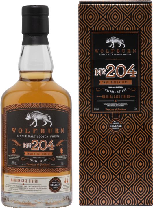 Wolfburn Batch 204 Madeira Wood Finish (Single Malt, Scotch whisky)