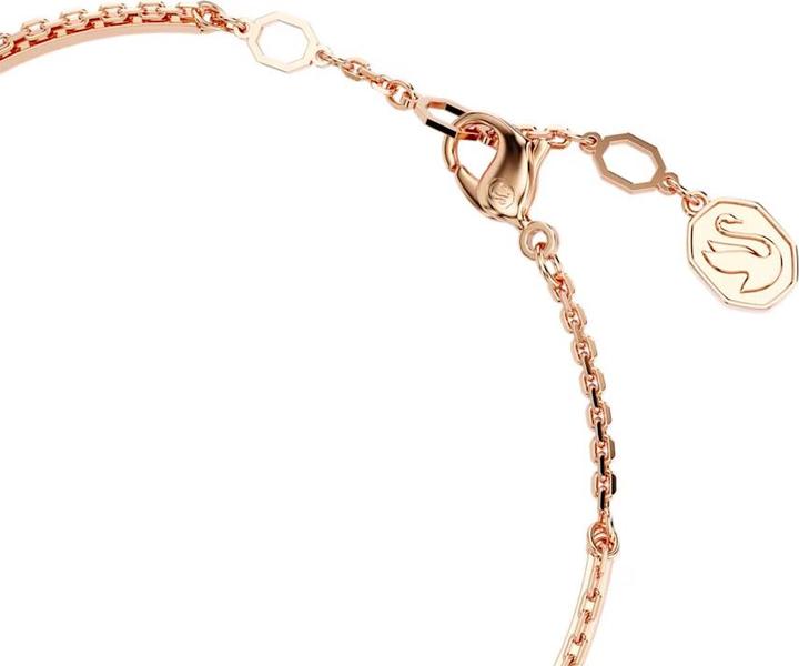 Actual product image Swarovski Meteora bangle white rose gold (17 cm, Swarovski Metal)