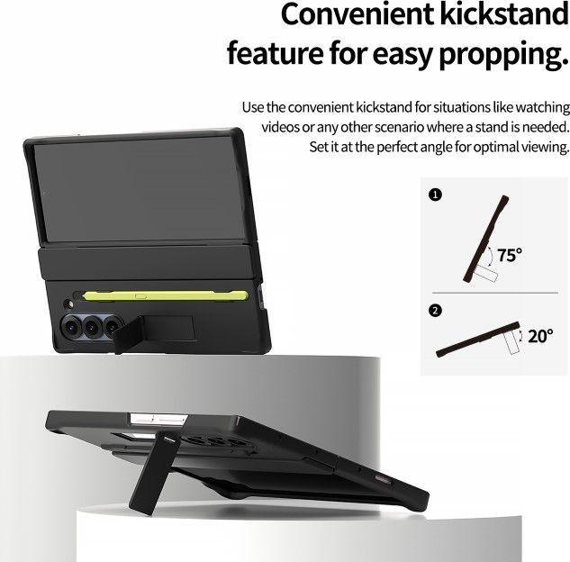 Produktbild GCS etui Nukin 360 SP Sam Z Fold6 czarny/black AR20-02009A (Samsung Galaxy Z Fold6)