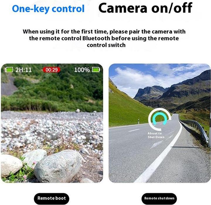 Productafbeelding Telesin Bluetooth Remote V2 For GoPro 12/11/10/9/8/Max (T-S5-RMT-01-TGP) (Held 10, Held 8, Held 9, Held 12, Held 11)