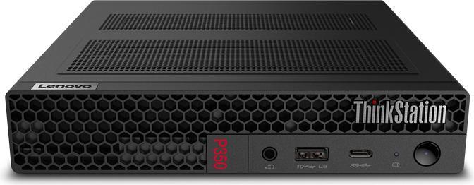 Actual product image Lenovo ThinkStation P350 Tiny (1000 GB, 32 GB, Intel Core i9-11900T, Quadro T1000)