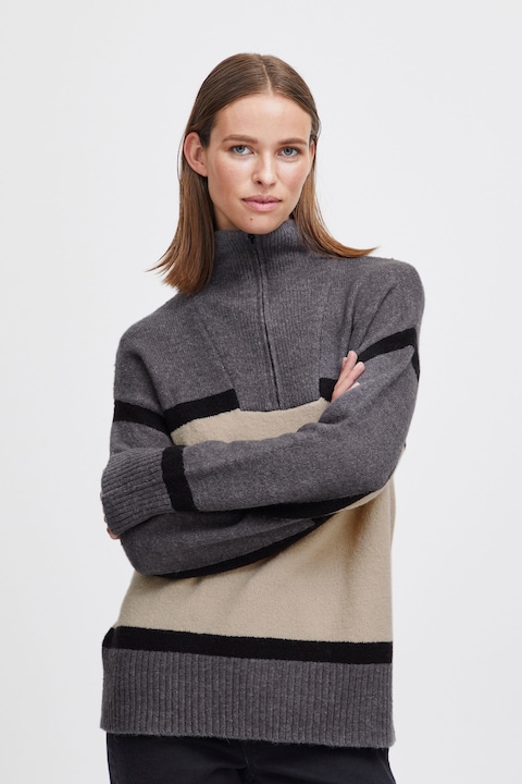 Image du produit B.young BYOMARTHA DEMI-ZIP JUMPER - 20813908 (S)