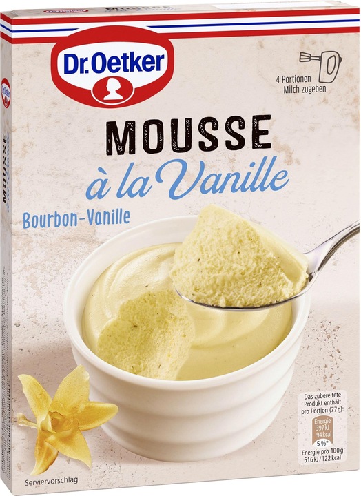 Produktbild Dr. Oetker Mousse A La Vanille (60 g)