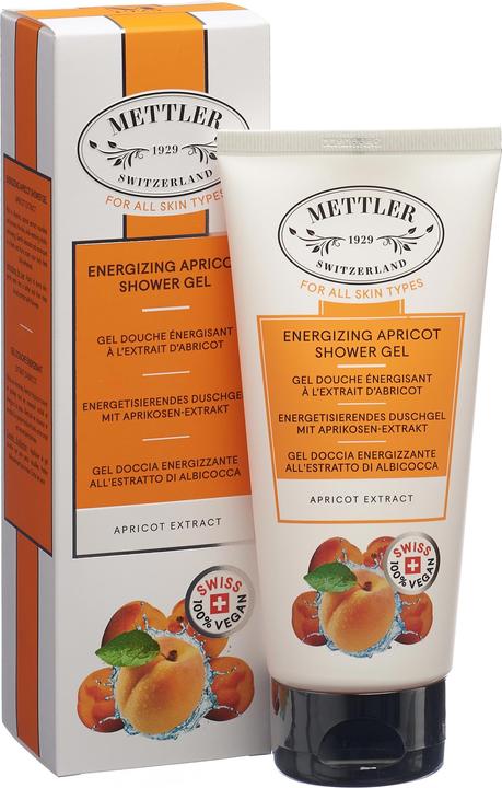 Actual product image Mettler1929 energizing shower gel with apricot extract (200 ml)