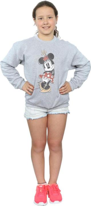 Actual product image Disney Girls Minnie Mouse Offset Sweatshirt (128)