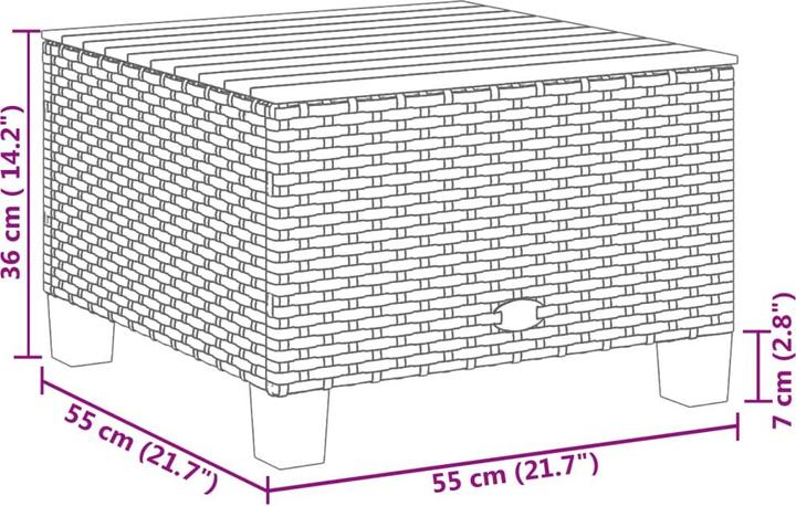 Produktbild vidaXL Barrett