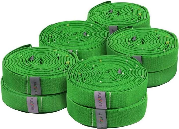 Produktbild Flexvit Multi Fitnessband, mittel, 10er-Set (Leicht, Mittel)