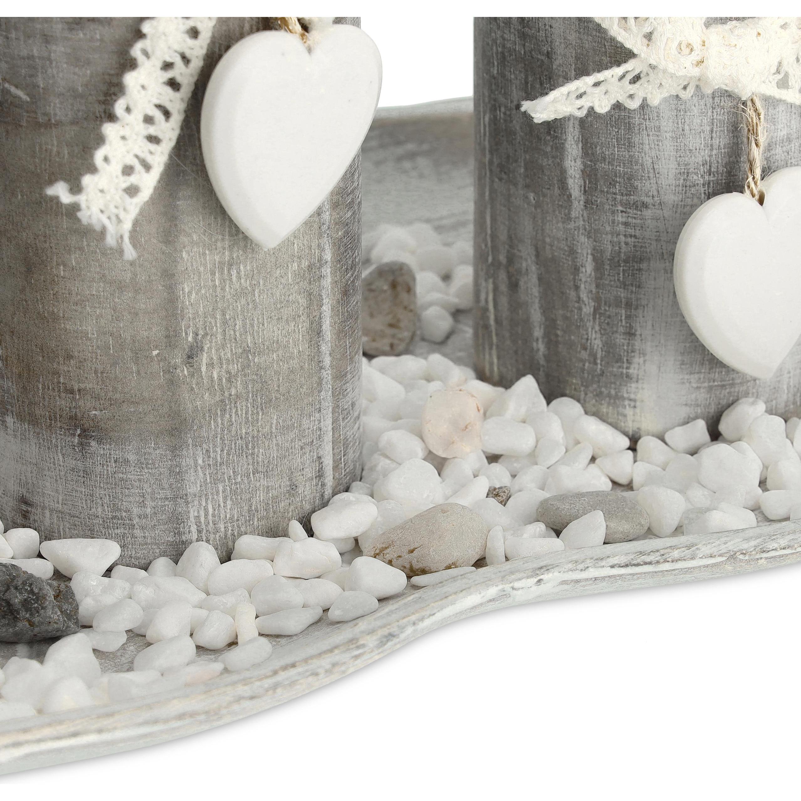 Thumbnail - Relaxdays, Kerzenständer, Teelichthalter (50.5 x 18 x 12 cm)