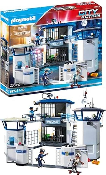 Actual product image Playmobil Intl. police command center with prison (6872, Playmobil City Action)