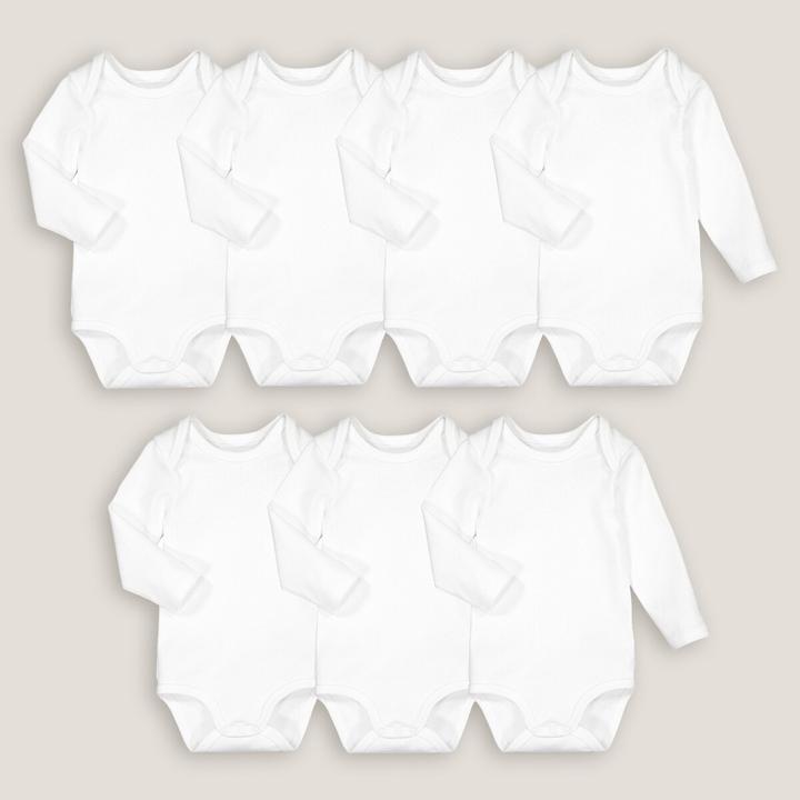 Actual product image La Redoute Collections 7-Pack Bodysuits (80)