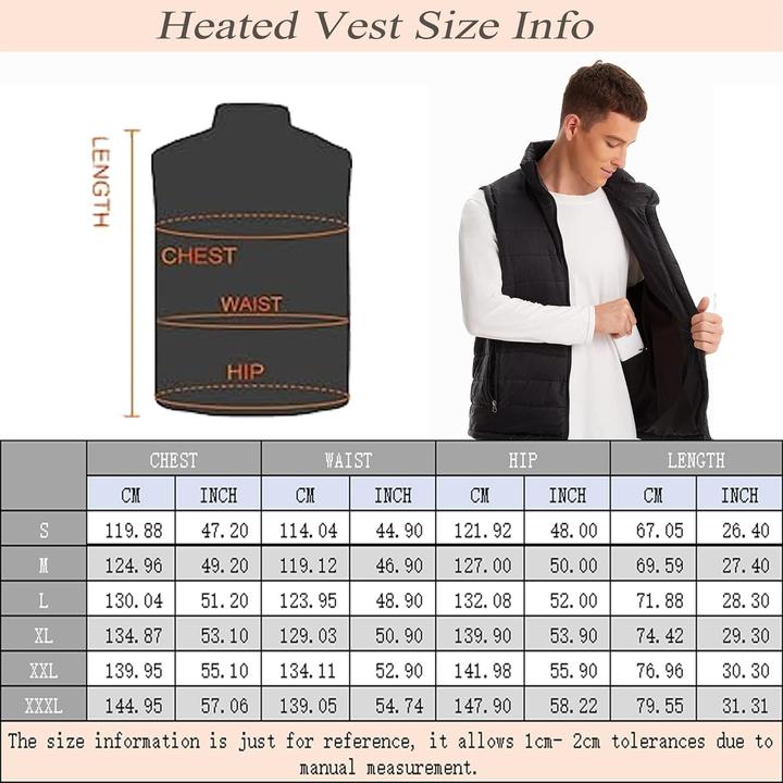 Actual product image Cubovie Heating waistcoat (L)