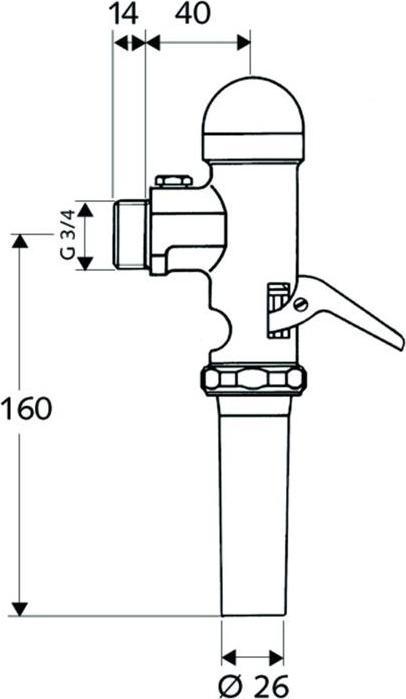 Produktbild Schell WC-Druckspüler OMAT