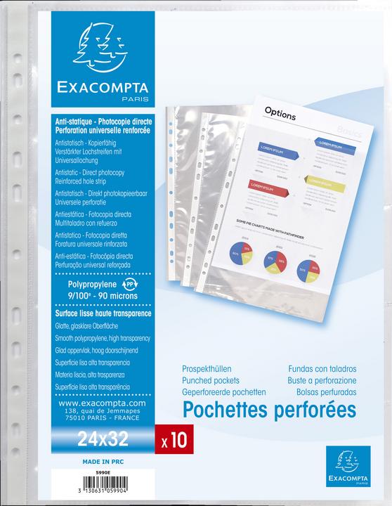 Produktbild Exacompta Hüllen und Taschen (100 x 55 mm, 1 x)