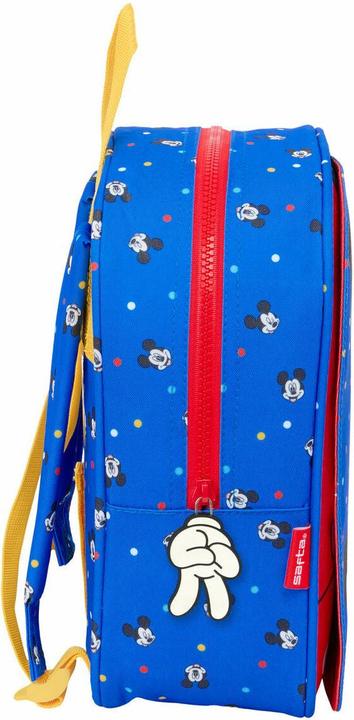 Actual product image Mickey Mouse Club House Mickey Mouse Clubhouse Schulrucksack Good Day Blau 22 X 27 X 10 Cm