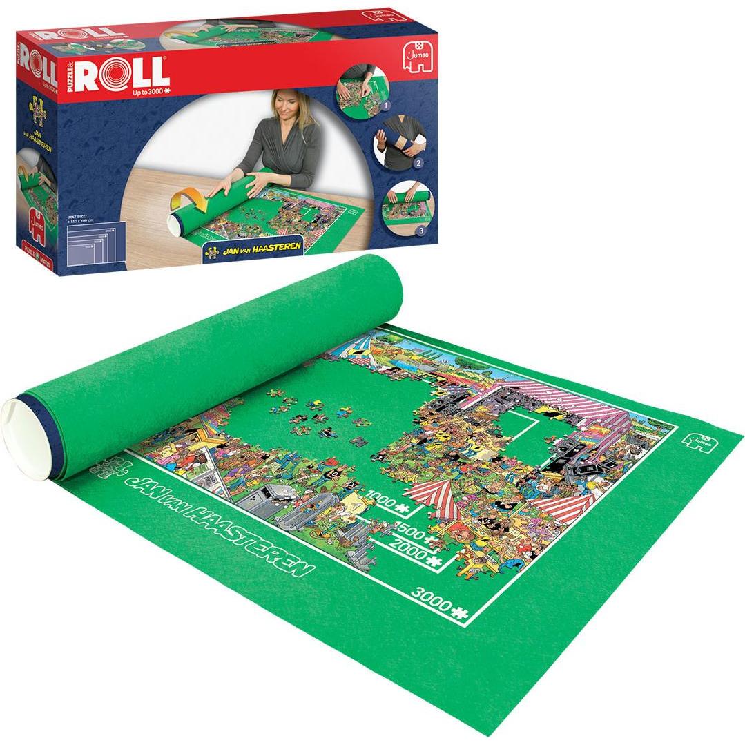 JAN van Haasteren - Puzzel & Rol - Puzzelmat - Tot 3000 stukjes (3000 Teile)