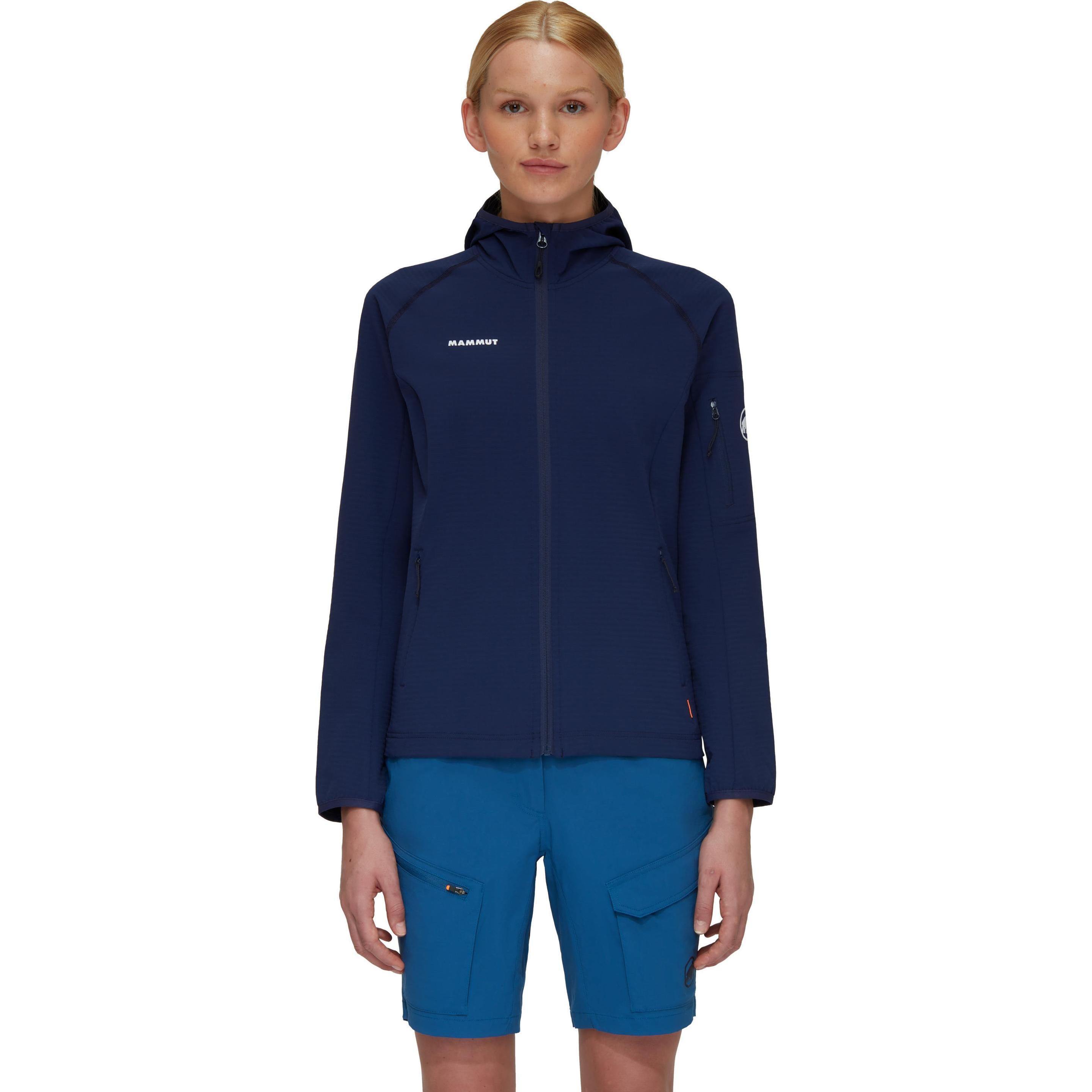 Thumbnail - Mammut, Damen, Jacke, Women's Madris Light ML Hooded Jacket (XL), Blau, XL