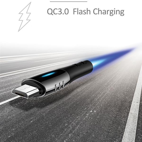 Immagine prodotto Usams Cavo USB-A - microUSB, 1,2 m nero (63821-uniw) (1.20 m, USB 3.0)