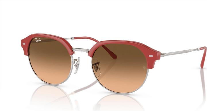 rosa/schwarz, Rot auf Silber