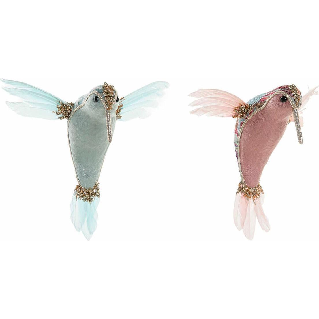 DKD Home Decor, Decorazione natalizia, Deko-Figur Polyester Foam (2 pcs) (19 x 10 x 18 cm)