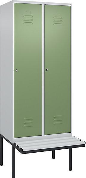 Actual product image C+P Locker Classic PLUS bench seat (80 cm, 212 cm)