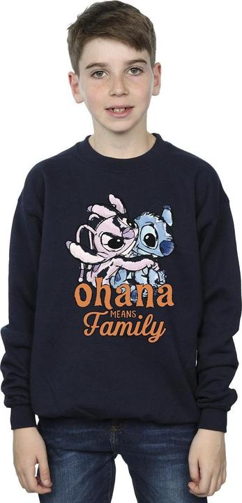 Produktbild Disney Lilo And Stitch Ohana Angel Hug Sweatshirt Jungen (116)